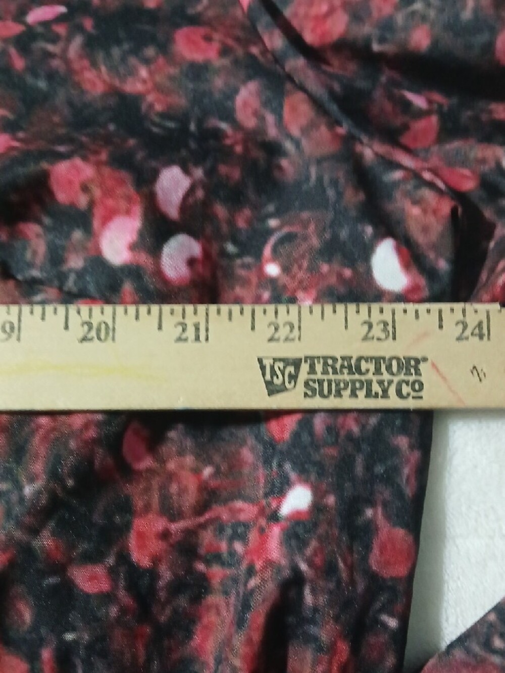 SHEIN Curve Burgundy Floral V-Neck Cardigan - Picture 6 of 8